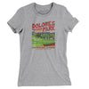 Dolores Park Women's T-Shirt-Heather Grey-Allegiant Goods Co. Vintage Sports Apparel