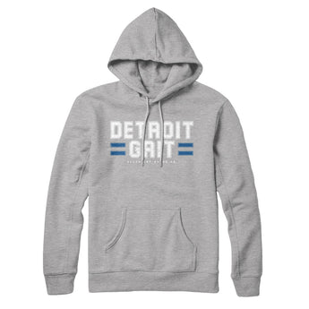 Detroit Grit Hoodie-Heather Grey-Allegiant Goods Co. Vintage Sports Apparel