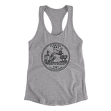 Florida State Quarter Women's Racerback Tank-Allegiant Goods Co. Vintage Sports Apparel