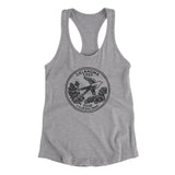 Oklahoma State Quarter Women's Racerback Tank-Allegiant Goods Co. Vintage Sports Apparel