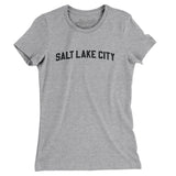 Salt Lake City Varsity Women's T-Shirt-Allegiant Goods Co. Vintage Sports Apparel