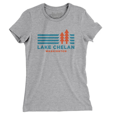 Lake Chelan Washington in Heather Grey Color