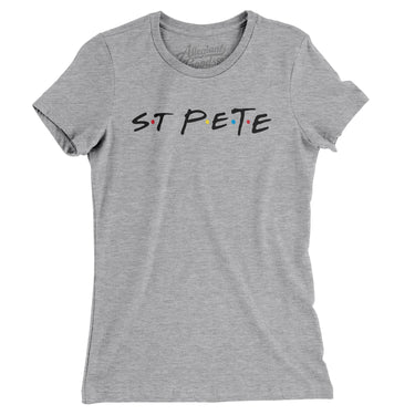 St Pete Friends Women's T-Shirt-Allegiant Goods Co. Vintage Sports Apparel