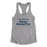 I've Been To Olympic National Park Women's Racerback Tank-Allegiant Goods Co. Vintage Sports Apparel