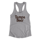 Tampa Beer Women's Racerback Tank-Allegiant Goods Co. Vintage Sports Apparel