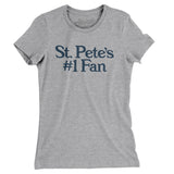 St Pete's Number 1 Fan Women's T-Shirt-Allegiant Goods Co. Vintage Sports Apparel