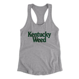 Kentucky Weed Women's Racerback Tank-Allegiant Goods Co. Vintage Sports Apparel