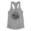 Arizona State Quarter Women's Racerback Tank-Heather Grey-Allegiant Goods Co. Vintage Sports Apparel