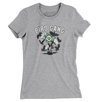 Bird Gang Women's T-Shirt-Heather Grey-Allegiant Goods Co. Vintage Sports Apparel