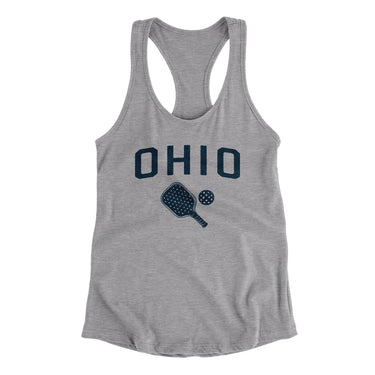 Ohio Pickleball in Heather Grey Color