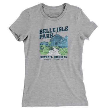 Belle Isle Park Women's T-Shirt-Allegiant Goods Co. Vintage Sports Apparel