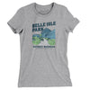 Belle Isle Park Women's T-Shirt-Heather Grey-Allegiant Goods Co. Vintage Sports Apparel