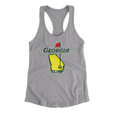 Georgia Golf Women's Racerback Tank-Allegiant Goods Co. Vintage Sports Apparel