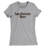 San Antonio Beer Women's T-Shirt-Allegiant Goods Co. Vintage Sports Apparel