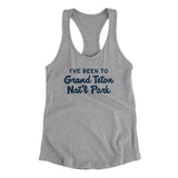 I've Been To Grand Teton National Park Women's Racerback Tank-Allegiant Goods Co. Vintage Sports Apparel