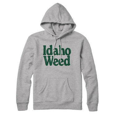 Idaho Weed Hoodie-Allegiant Goods Co. Vintage Sports Apparel