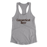 Connecticut Beer Women's Racerback Tank-Allegiant Goods Co. Vintage Sports Apparel