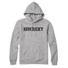 Kentucky Military Stencil Hoodie-Heather Grey-Allegiant Goods Co. Vintage Sports Apparel