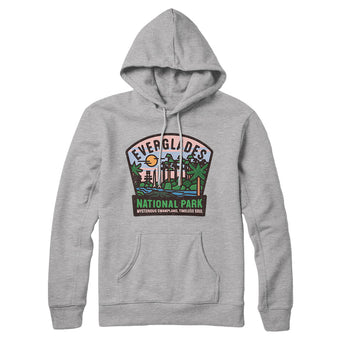 Everglades National Park Badge Hoodie-Allegiant Goods Co. Vintage Sports Apparel