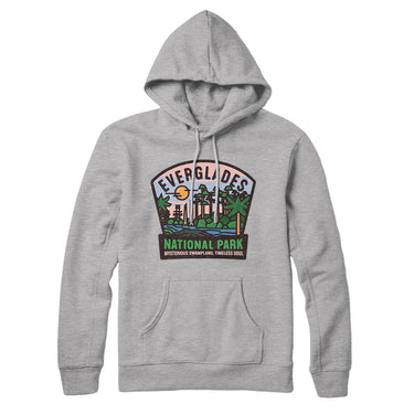 Everglades National Park Badge Hoodie-Allegiant Goods Co. Vintage Sports Apparel