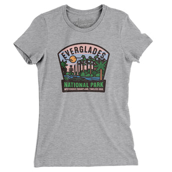 Everglades National Park Badge Women's T-Shirt-Allegiant Goods Co. Vintage Sports Apparel