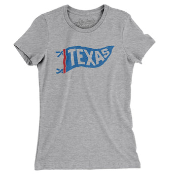 Texas Pennant Women's T-Shirt-Allegiant Goods Co. Vintage Sports Apparel