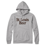 St. Louis Beer Hoodie-Allegiant Goods Co. Vintage Sports Apparel