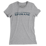 Actually It's Pronounced Spokane in Heather Grey Color