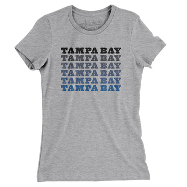 Tampa Bay Repeat Women's T-Shirt-Allegiant Goods Co. Vintage Sports Apparel
