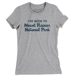 I've Been To Mount Rainier National Park Women's T-Shirt-Allegiant Goods Co. Vintage Sports Apparel