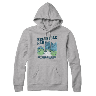 Belle Isle Park Hoodie-Allegiant Goods Co. Vintage Sports Apparel