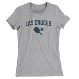 Las Cruces Pickleball Women's T-Shirt-Heather Grey-Allegiant Goods Co. Vintage Sports Apparel