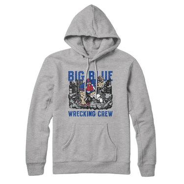 Big Blue Wrecking Crew Hoodie-Allegiant Goods Co. Vintage Sports Apparel