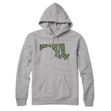 Maryland Golf Course Hoodie-Heather Grey-Allegiant Goods Co. Vintage Sports Apparel