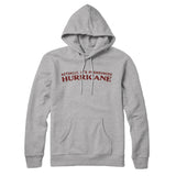 Actually It's Pronounced Hurricane Hoodie-Heather Grey-Allegiant Goods Co. Vintage Sports Apparel