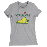 Virginia Golf Women's T-Shirt-Allegiant Goods Co. Vintage Sports Apparel