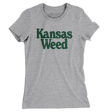 Kansas Weed Women's T-Shirt-Allegiant Goods Co. Vintage Sports Apparel