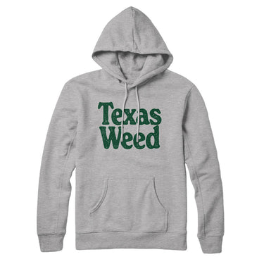 Texas Weed Hoodie-Allegiant Goods Co. Vintage Sports Apparel
