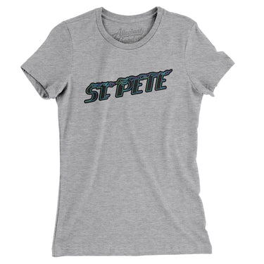 St. Pete Connect Women's T-Shirt-Allegiant Goods Co. Vintage Sports Apparel