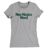 New Mexico Weed Women's T-Shirt-Heather Grey-Allegiant Goods Co. Vintage Sports Apparel