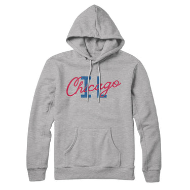 Chicago Illinois Overprinted Hoodie-Allegiant Goods Co. Vintage Sports Apparel