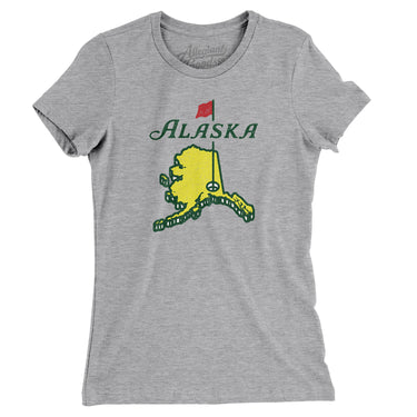 Alaska Golf Women's T-Shirt-Allegiant Goods Co. Vintage Sports Apparel