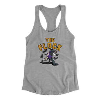 The Flock Women's Racerback Tank-Allegiant Goods Co. Vintage Sports Apparel