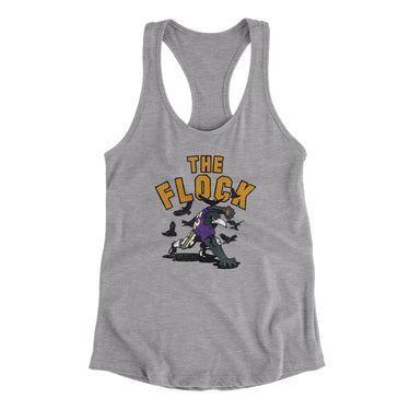 The Flock Women's Racerback Tank-Allegiant Goods Co. Vintage Sports Apparel