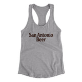 San Antonio Beer Women's Racerback Tank-Allegiant Goods Co. Vintage Sports Apparel