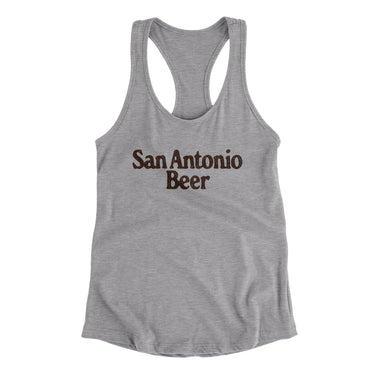 San Antonio Beer Women's Racerback Tank-Allegiant Goods Co. Vintage Sports Apparel