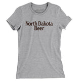 North Dakota Beer Women's T-Shirt-Allegiant Goods Co. Vintage Sports Apparel