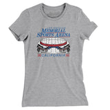Los Angeles Memorial Sports Arena Women's T-Shirt-Allegiant Goods Co. Vintage Sports Apparel