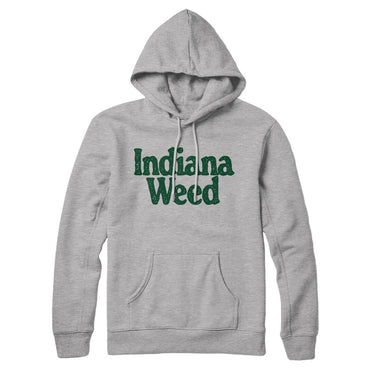 Indiana Weed Hoodie-Allegiant Goods Co. Vintage Sports Apparel