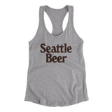 Seattle Beer Women's Racerback Tank-Allegiant Goods Co. Vintage Sports Apparel